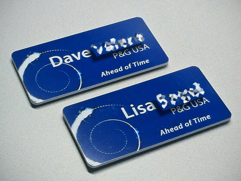 Event Branding name badges