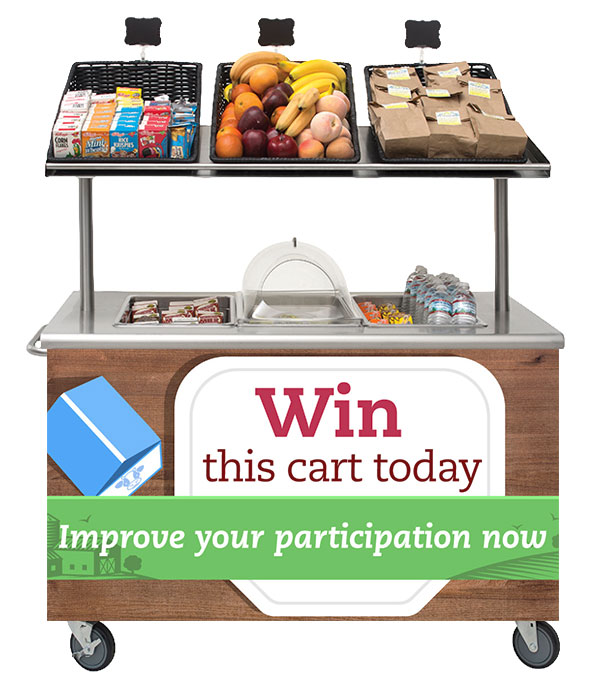 Promotional cart sign image